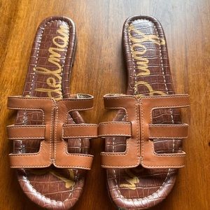 Sam Edelman, Sandals, Brown, Size 9